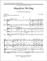 Magnificat, We Sing SATB choral sheet music cover
